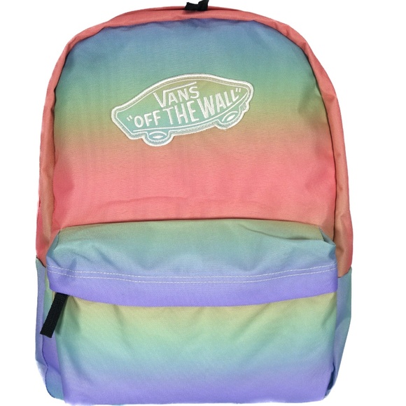 vans backpack colorful